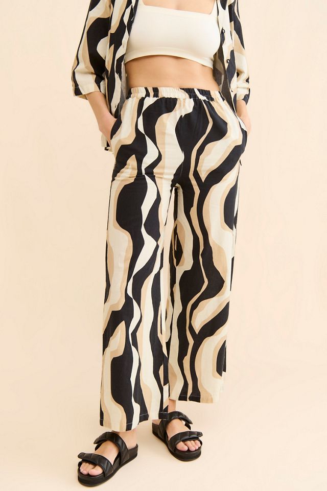 Little Lies Zita Linen Pants #2