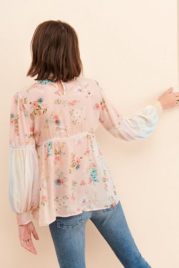 Bl-nk Waronia Floral Blouse