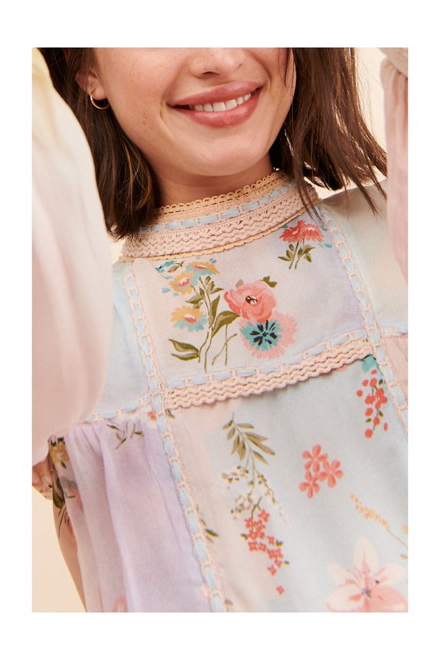 Bl-nk Waronia Floral Blouse #1