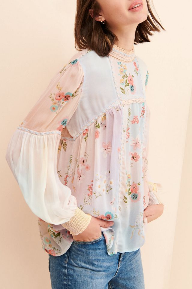 Bl-nk Waronia Floral Blouse #3