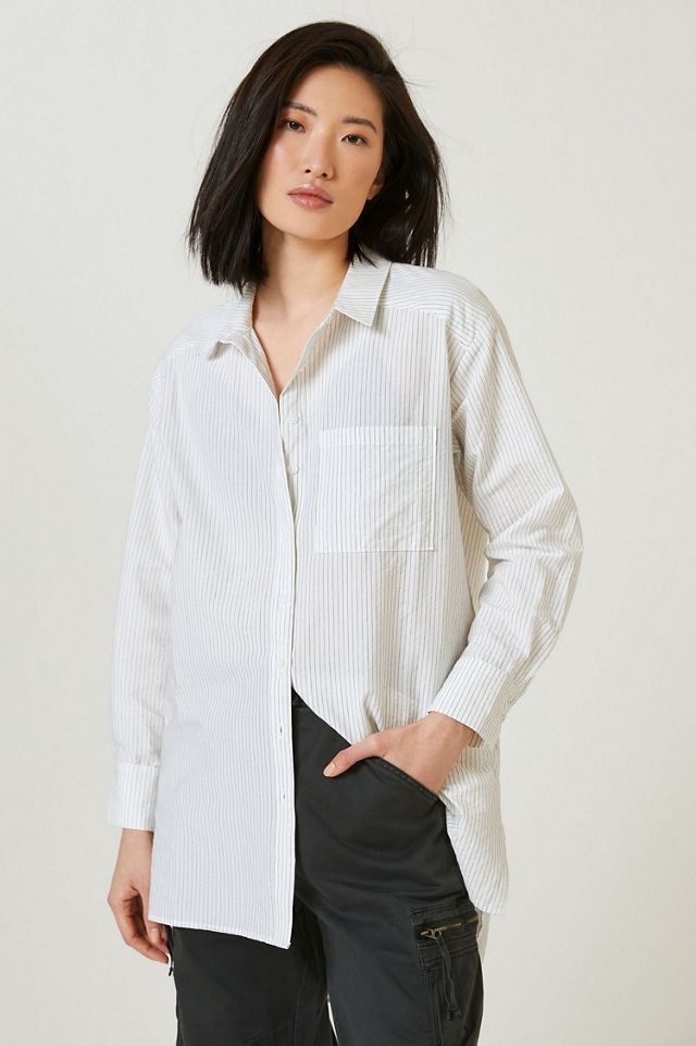 Longline Buttondown #4