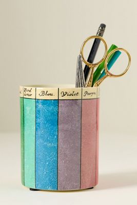 Roomytown Enamel Pen Pot