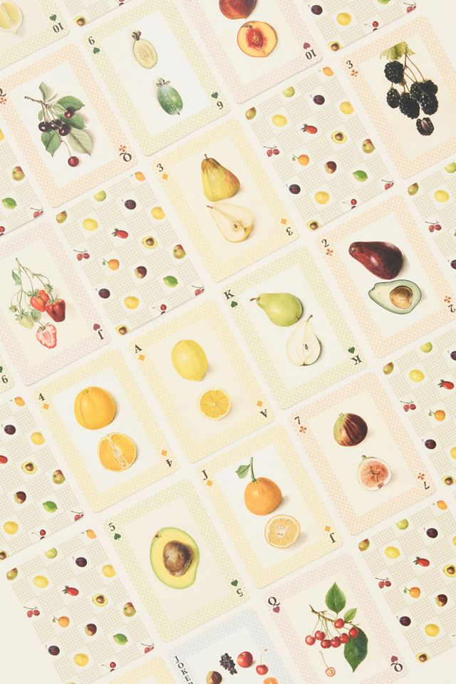 Roomytown Watercolor Playing Cards #1