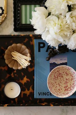 Addison Ross Faux-Tortoise Tray