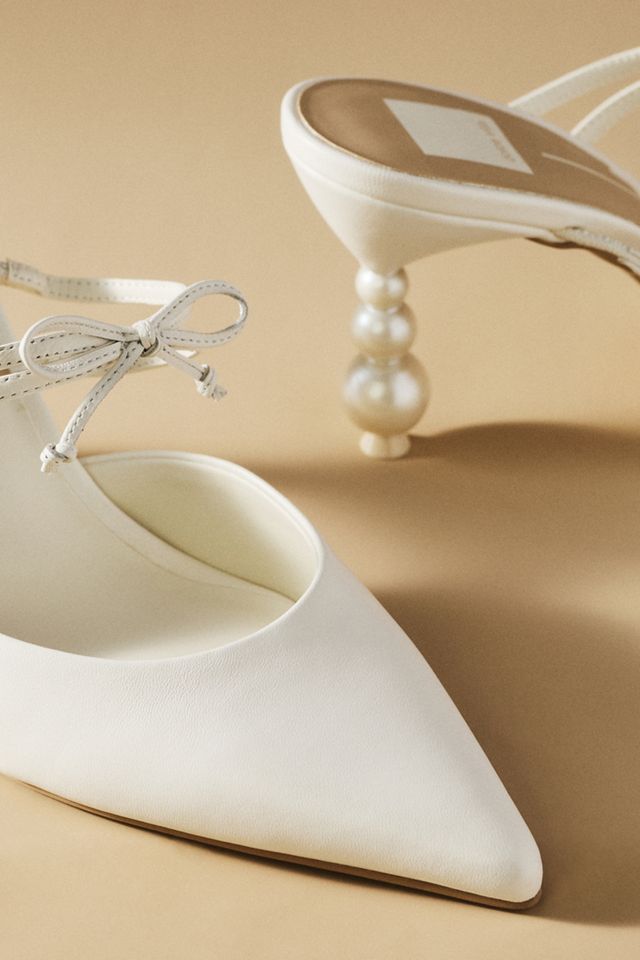 Dolce Vita Klaire Pearl Bead Heels #2