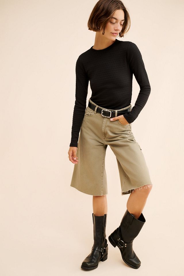 Pilcro Long-Sleeve Sheer Top #2