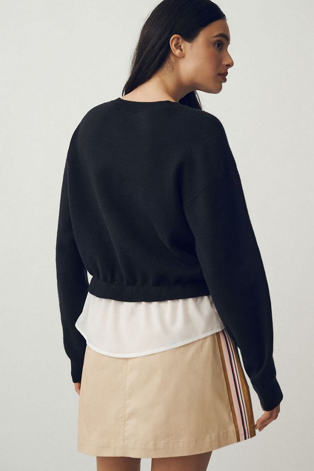 Maeve The Gemini Twofer Pullover Sweater #3