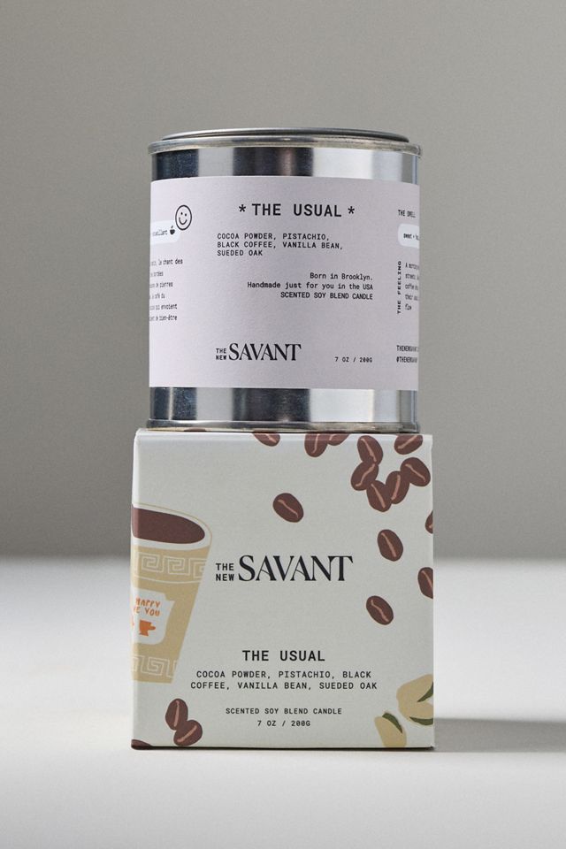 The New Savant Gourmand The Usual Tinned Candle #1