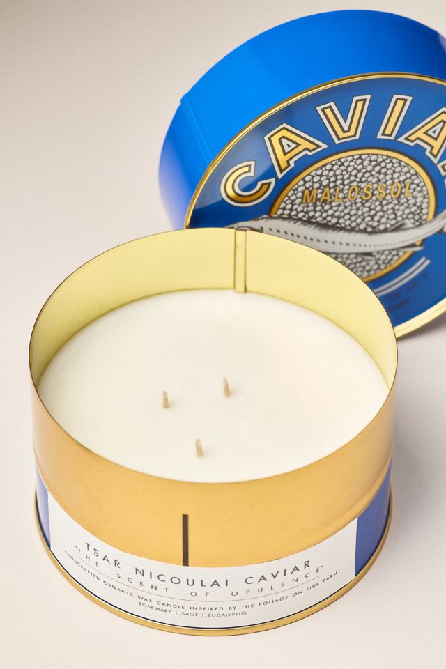 Tsar Nicoulai Spice Sage and Rosemary Caviar Tin Candle #1