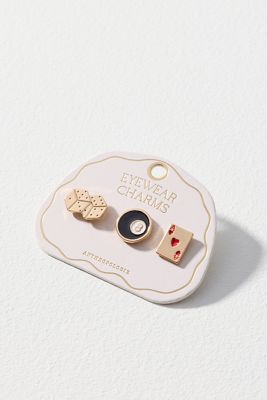 Game Day Eyewear Charms, Set of 3