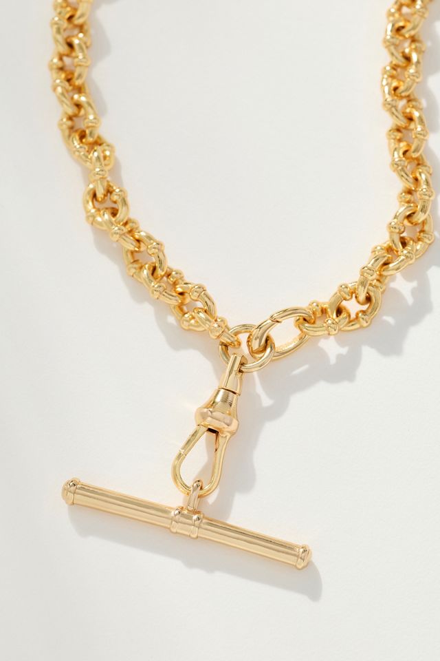 Chunky Bar Charm Necklace #2