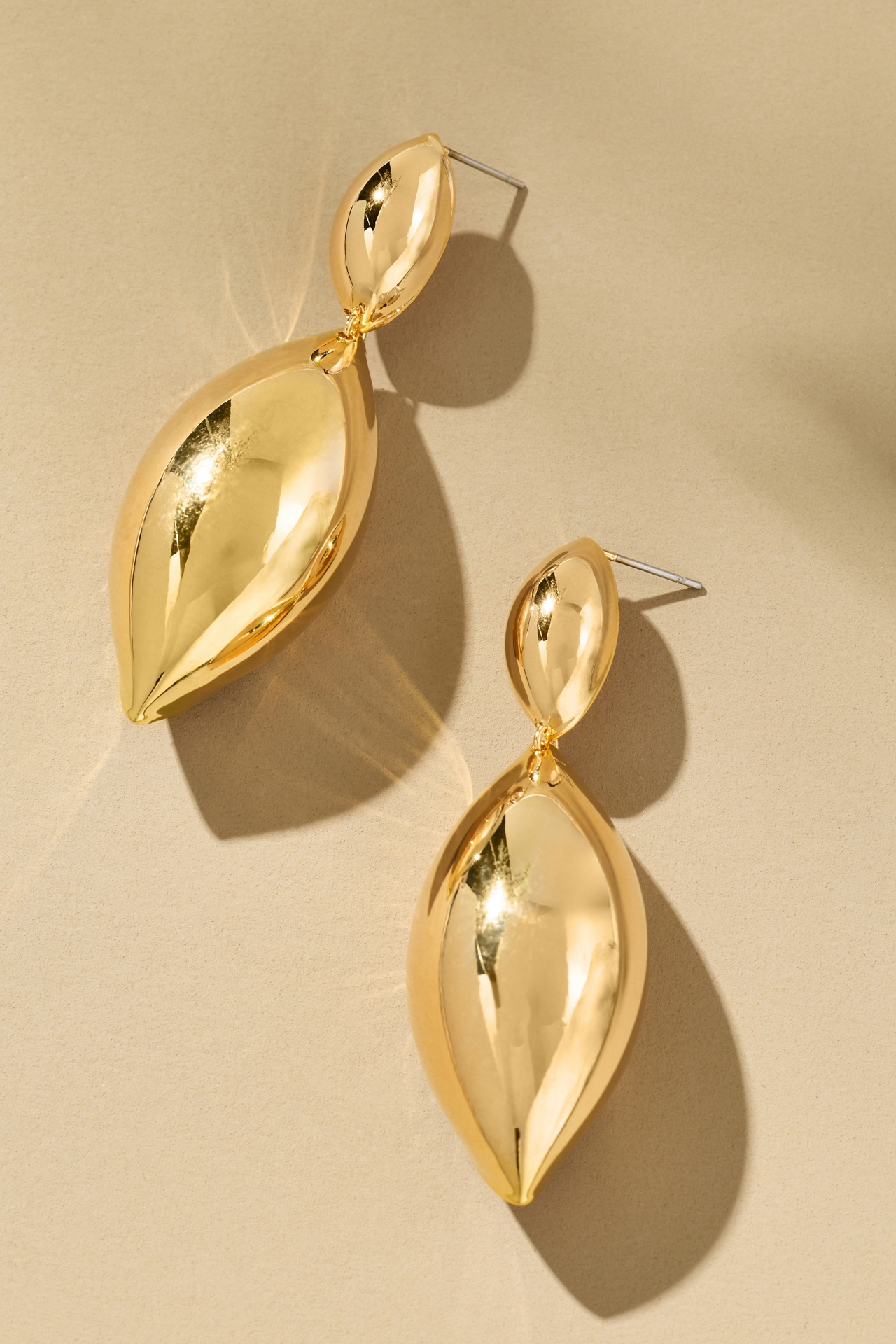 Twisted Teardrop Earrings