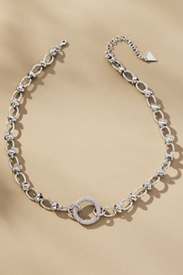 Linked Circle Chain Necklace