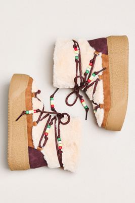 Bc Footwear By Seychelles Sitka Beaded Laces Boots In Neutral