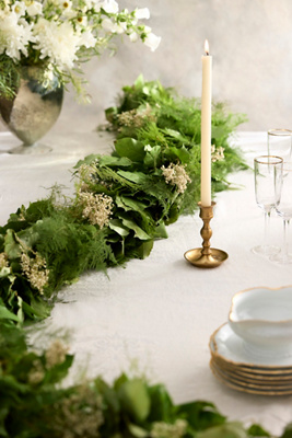 Terrain Rittenhouse Fresh Botanical Garland In Multi