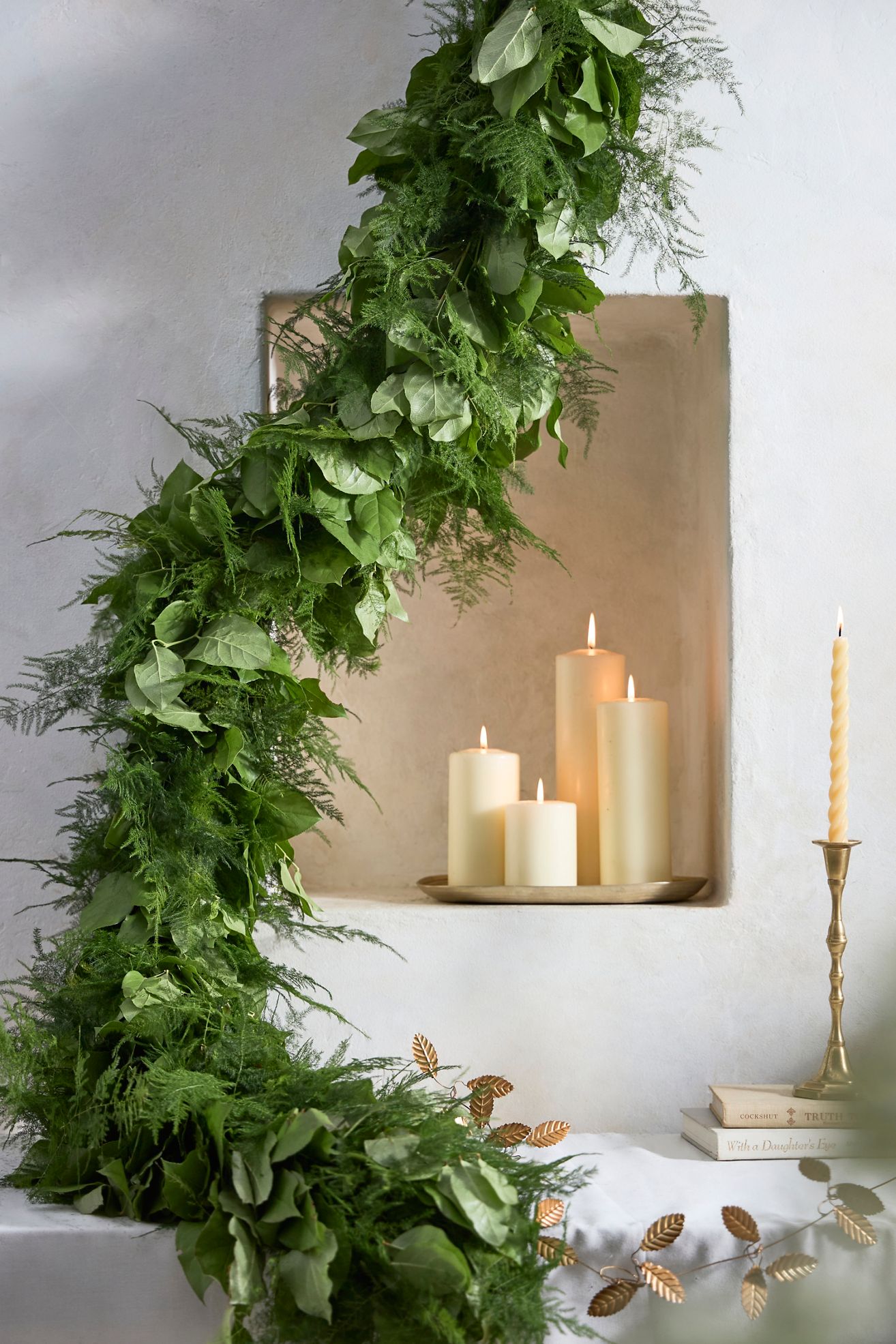 Fitler Fresh Botanical Garland - Green, 9