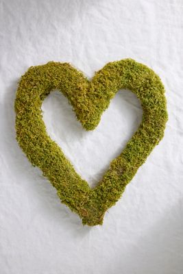 Sheet Moss Heart