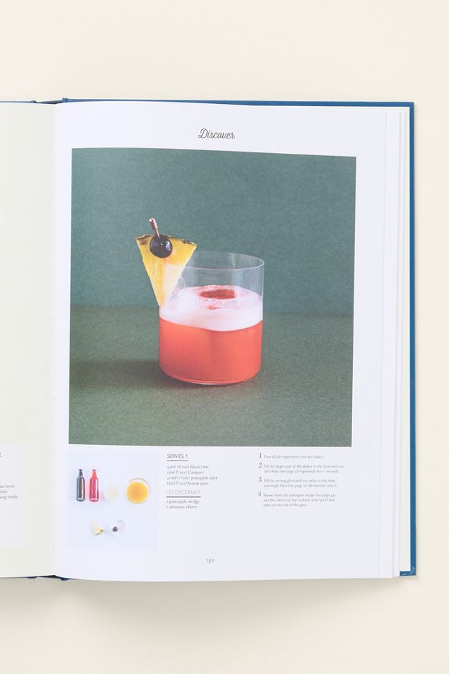 The Mixology Way Hardcover Cocktail Book #2