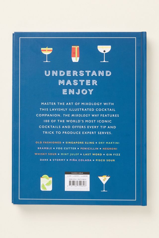 The Mixology Way Hardcover Cocktail Book #3
