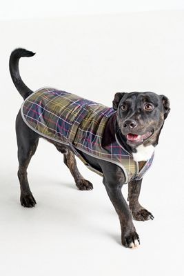 Barbour Tartan Dog Coat
