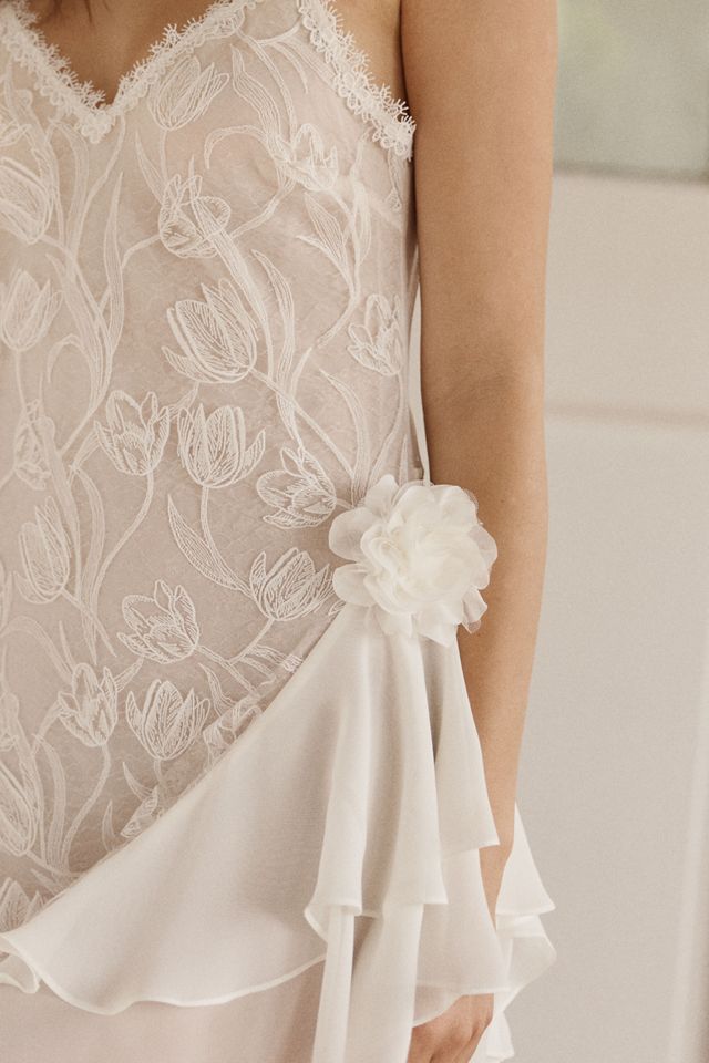 Rya Collection Asymmetrical Gown | Anthropologie