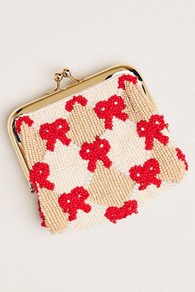 Beaded Kiss-Lock Coin Purse #1