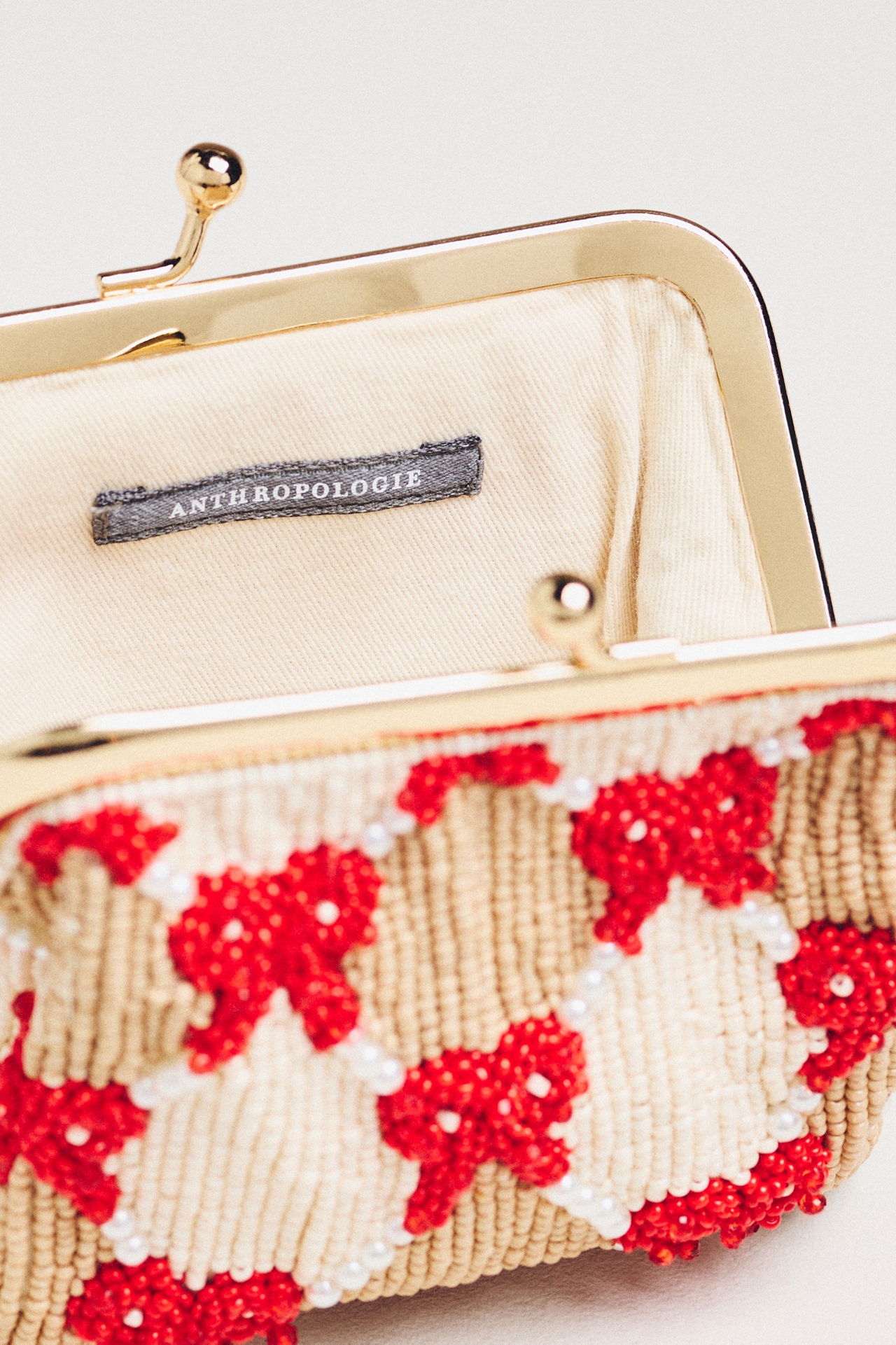 Beaded Kiss-Lock Coin Purse