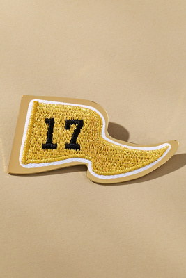 Metal Flag Brooch product page