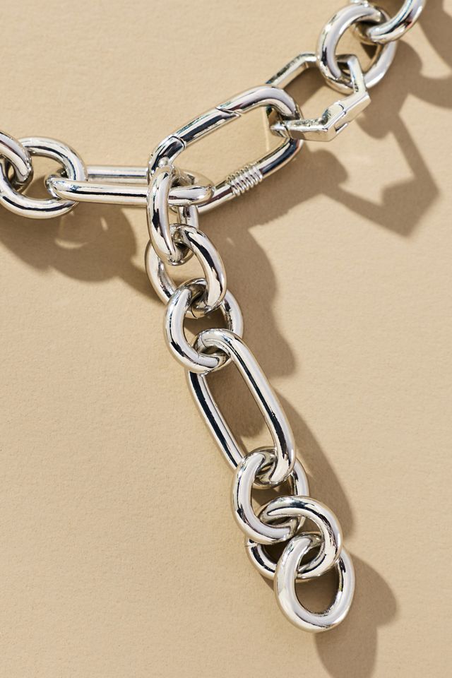 Linked & Locked Chain Necklace #1