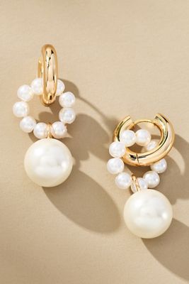 Anthropologie Beaded Sparkler Drop ピアス swing drop pierce～ｽｲﾝｸﾞﾄﾞﾛｯﾌﾟﾋﾟｱｽ | flower／フラワー公式通販