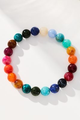 Large Beaded Choker Necklace