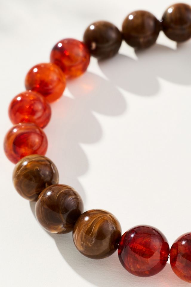 Large Beaded Choker Necklace #1