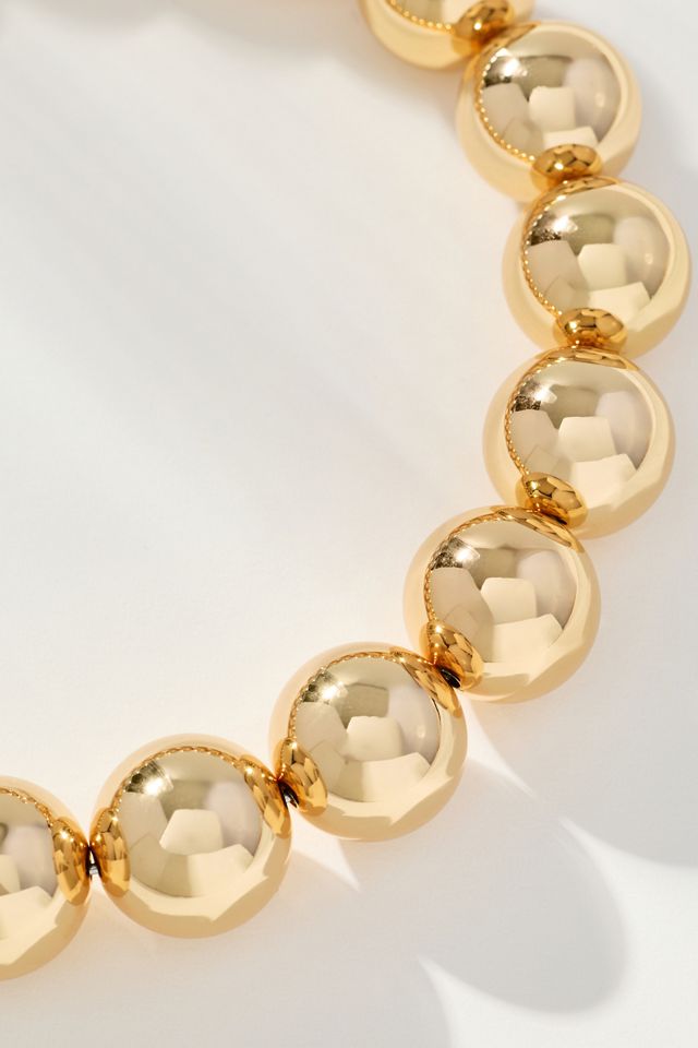Large Beaded Choker Necklace #2