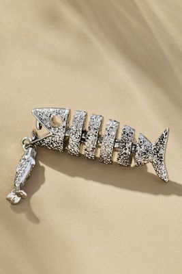 Fish Drop Brooch