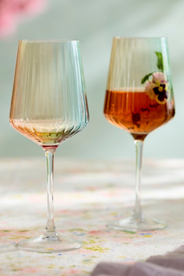 Ombre Wine Glasses, Set of 2