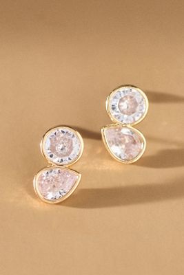 By Anthropologie Weddings Mixed Shape Drop Earrings