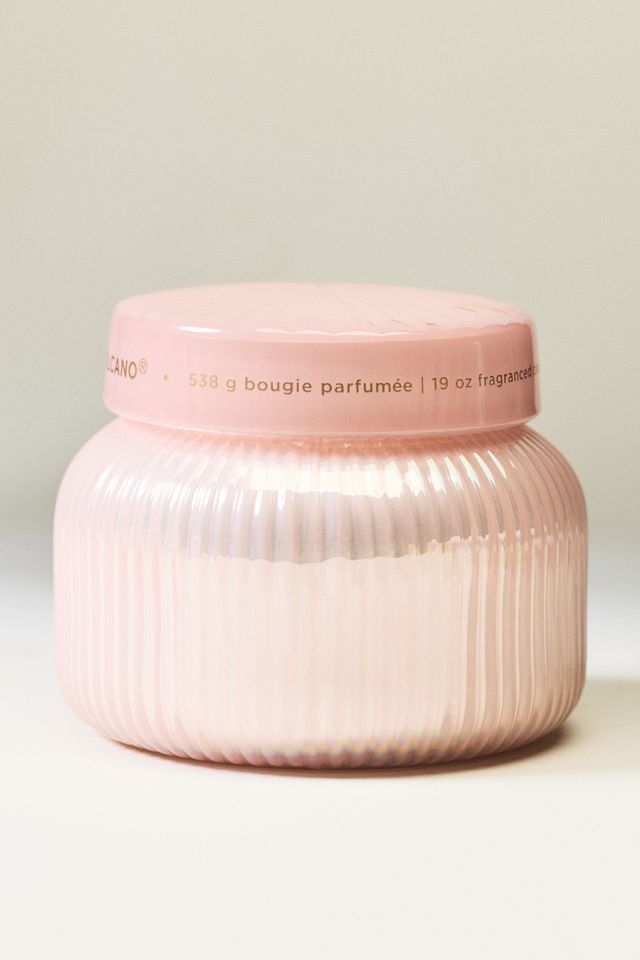 DIK103 真作保証 Mary フラワー キャンバスに油彩 ギャランティ付き Capri Blue Valentine's Volcano Glass Candle | AnthroHome