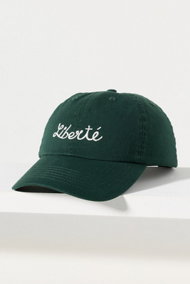 Clare V Liberté Baseball Cap In Green