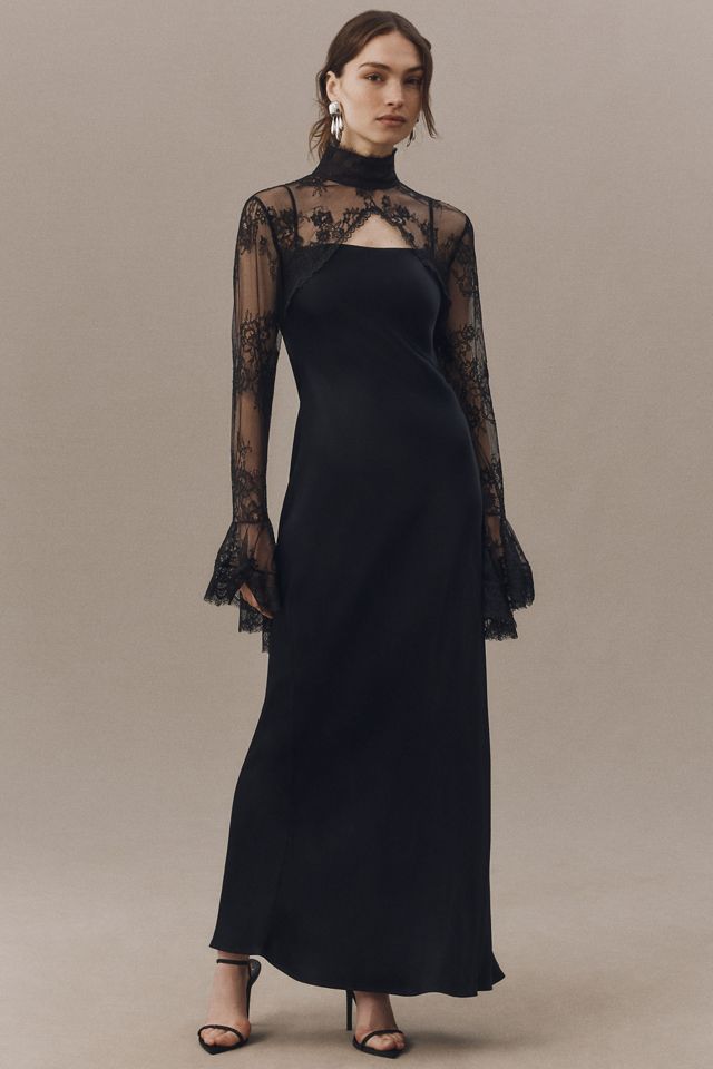 Geisha Designs Long-Sleeve Lace Topper #2
