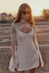 BHLDN Long-Sleeve Lace Topper
