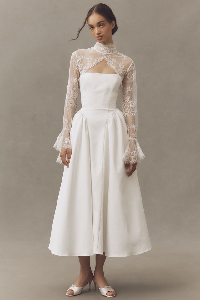 Geisha Designs Long-Sleeve Lace Topper #3