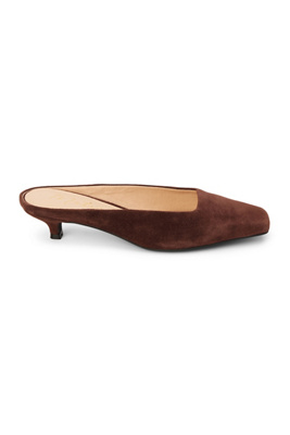 Matisse Classy Kitten-heel Mules In Brown