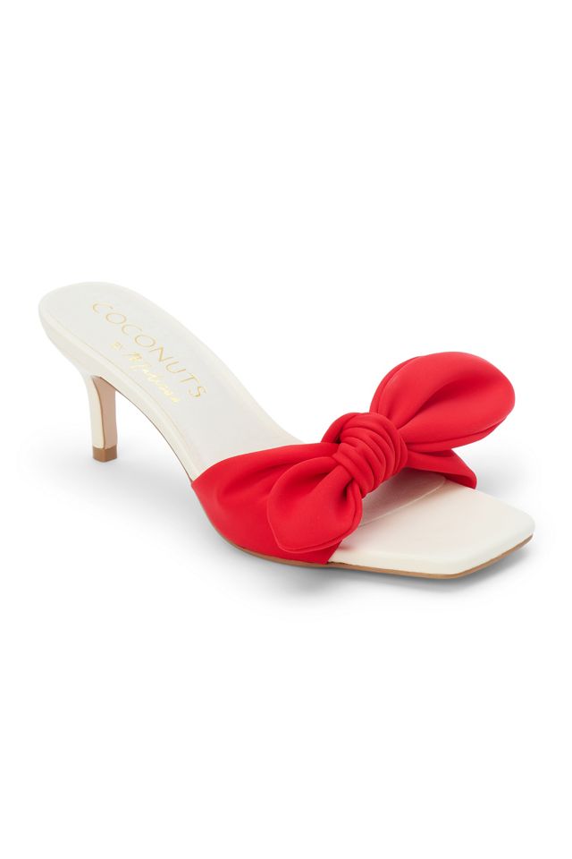Coconuts by Matisse Uptown Bow Heeled Sandals #1