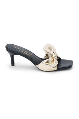 Coconuts By Matisse Uptown Bow Heeled Sandals In Multi