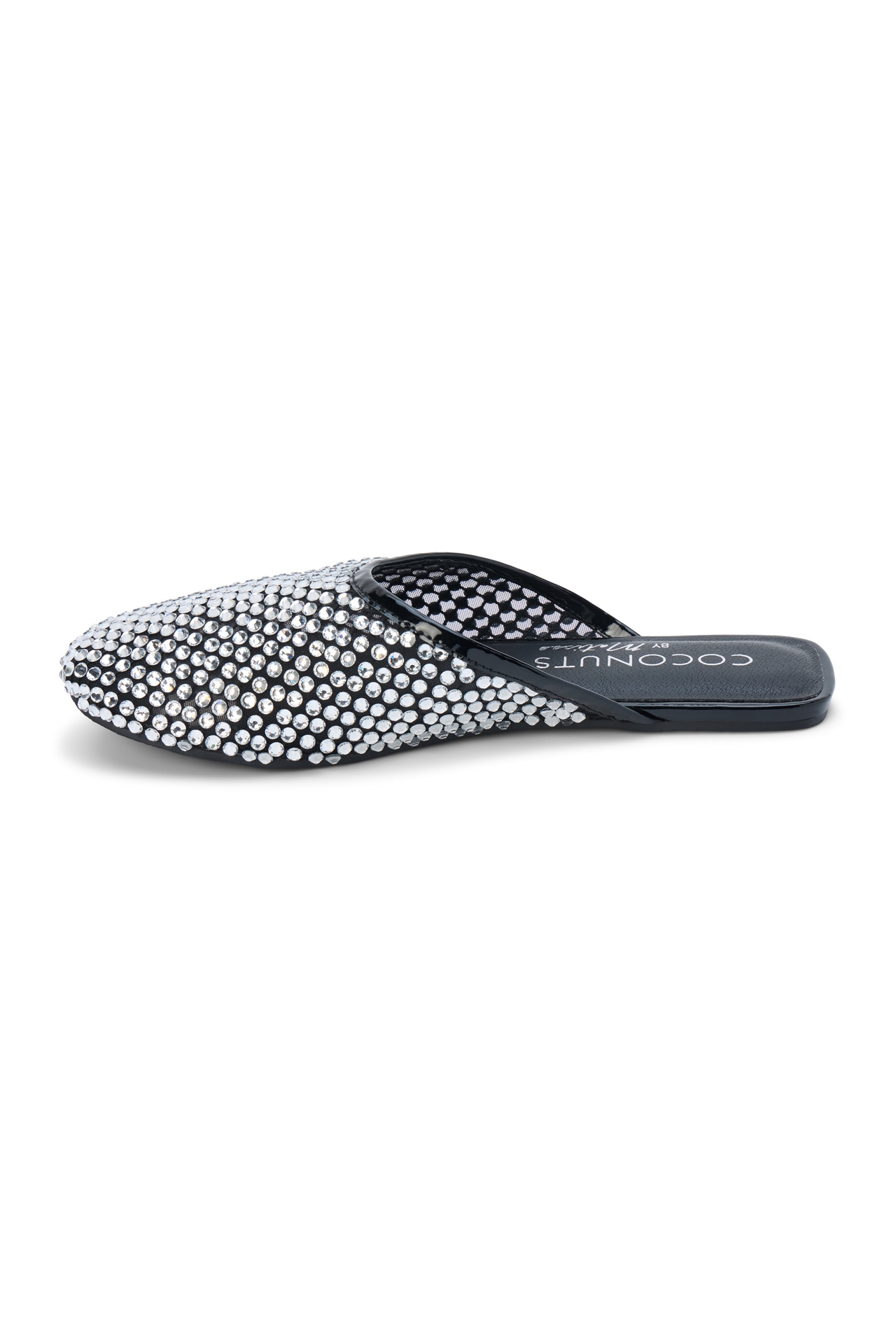 Coconuts by Matisse Karlie Rhinestone Mesh Mules