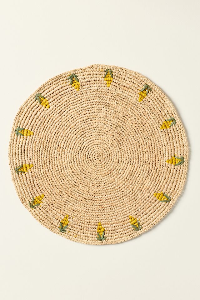 Handwoven Corn Placemat #1