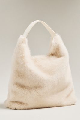 Urban Expressions Slouchy Faux Fur Tote