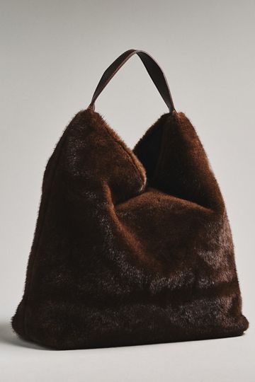 Urban Expressions Slouchy Faux-Fur Tote