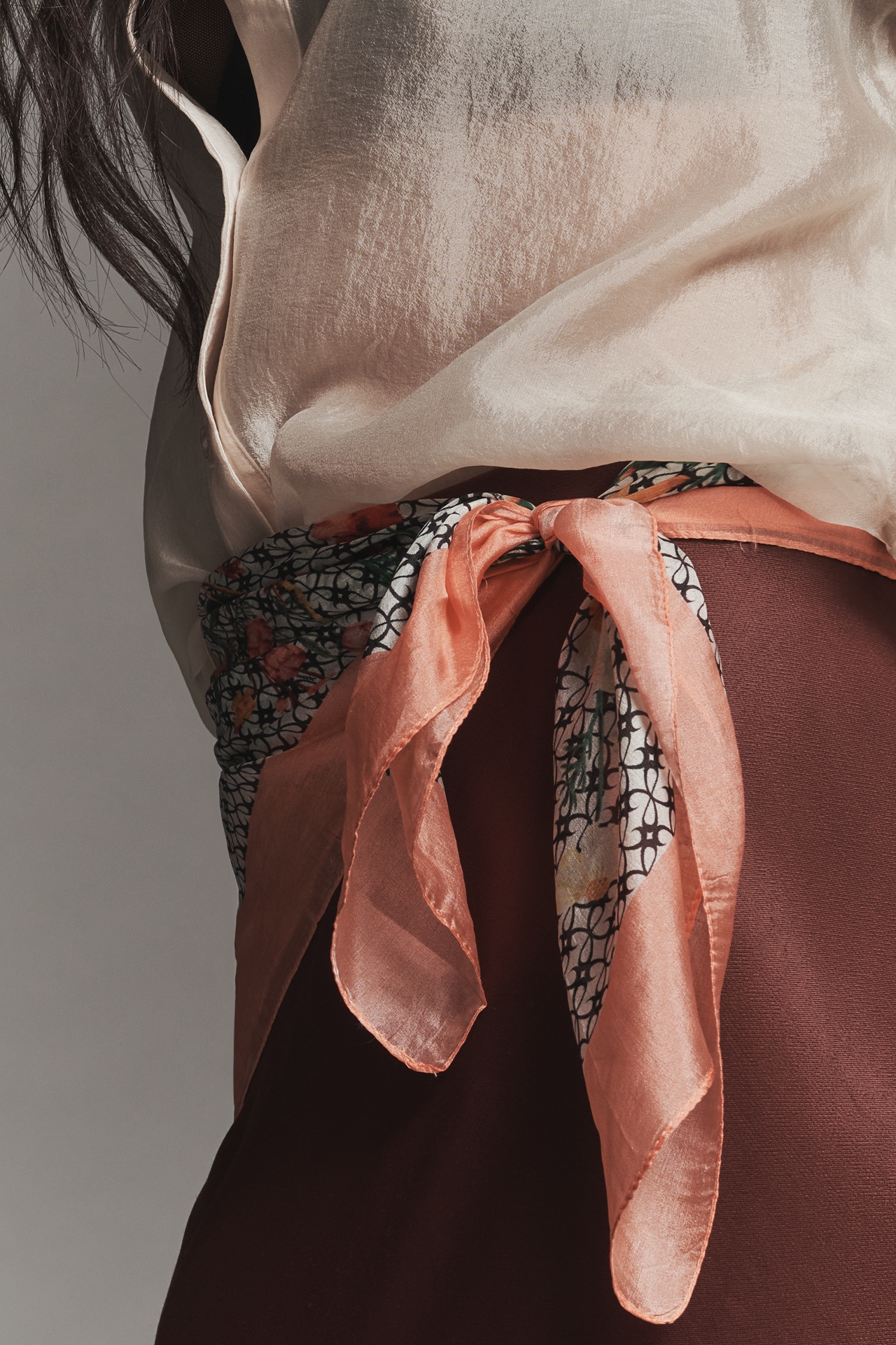 Maeve Floral Silk Scarf