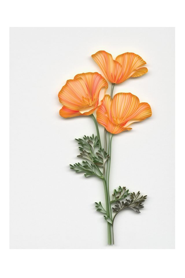 JUDiTH+ROLFE x Nest California Poppies Art Print #1